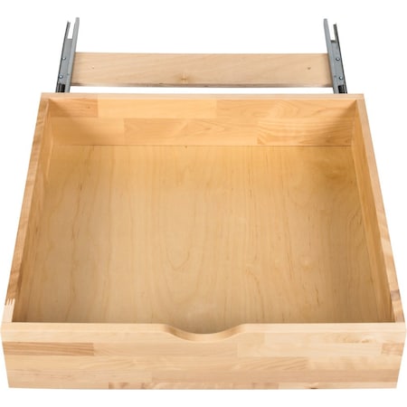 Hardware Resources 27" Wood Rollout Drawer RO27-WB